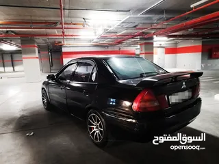  4 ميتسوبيشي لانسر 1997 اتوماتيك بداعي السفر المستعجل