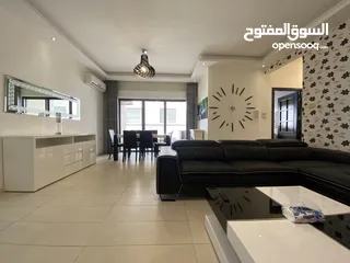  5 شقة فخمة مفروشة كامل للإيجار-طابق ثاني-110م-الصويفية- 3 دقايق من Swefieh village