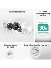  3 جديد كفالة سنة Samsung Buds Fe افضل سماعة متوفرة لدى سبيد ستور