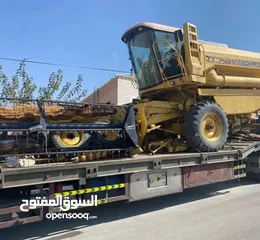  6 حصادة للبيع او للبدل على تنك ماء سنقل او قلاب سنقل