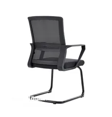  3 Modern Vistor Office  Chair_Comfotable Waiting Room Chair with Strong Metal frame for Office