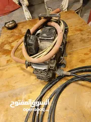  6 مضخه غسيل سيارات ايطالي 3بار استخدام خفيف قويه وعمليه للجادين فقط