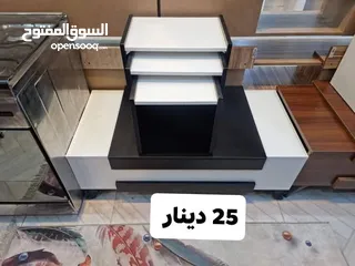  5 طاولات وسط مع 3 سيرفيس