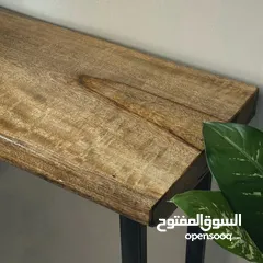  5 طاولات بالأخشاب الطبيعية