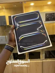  7 Ipad pro 13-inch(M4) جديد كفالة شرق اوسط بسعر مميز