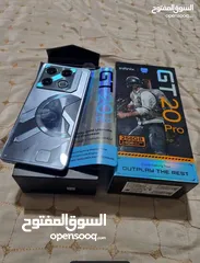  2 مستعمل اخو الجديد GT 20 pro 5G رام 24 جيجا 256 شغال كفاله الشركة متوفر توصيل