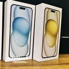  23 iPhone 15 (128GB/256GB) جديد  كفالة شرق اوسط لمدة عام من تاريخ الشراء الجهاز  يوجد بكج اصلي