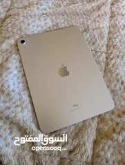  1 iPad 10 256GB شبه جديد مكفول