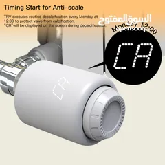  2 تويا تحكم ريديتر Tuya Zigbee Heating RadiatorThermostat Valve Trv Controller Work With ALEXA