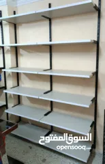  8 أجهزة كاشير / رفوف خشب/ رفوف زجاج/سلات عرض/ سلات زبائن