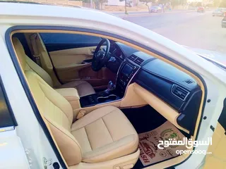  12 تويوتا كامري هايبرد موديل 2015 فحص كامل أعلى صنف بالاضافات XLE بحالة الوكالة.