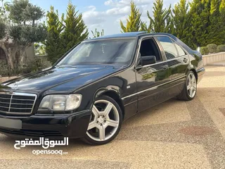  2 مرسيدس شبح w140 s320 بنزين