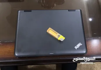 7 لابتوب وتابلت بنفس الوقت ، شاشة لمس قابله للطي 360 درجه (Lenovo pad)؛ حجم صغير