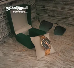  3 ساعات رجالي ونظارات رجالية
