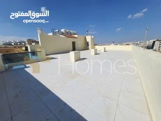  1 شقة طابقية مع روف للبيع في ربوة عبدون بمساحة اجمالية 280م