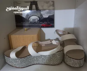  6 احذية زارا وشارلز اند كيت وغيره جديد ومستعمل