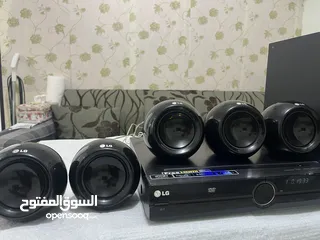  2 Lg home theater 650 watts ( no Bluetooth)