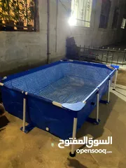  7 العرض الاكبر والاقوى في السوق على مسبح INTEX الأمريكي بطول 2.6متر وهدية خاصة غطاء علوي وسعر حرق شامل