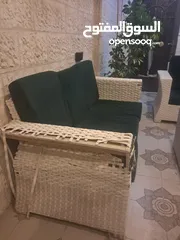  4 طقم راتان 5 مقاعد بسعر مغري