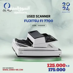  1 احصل الان علي عملاق الارشفة Used Scanner Fujitsu FI 7700 بسعر 125 بدلا من 175