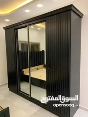  26 خزائن ملابس خشب لامنيت 18م لاتيه او حسب الطلب احجام كبيره درف او سحاب جميع الوان