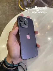  1 iPhone 14 Pro 128GB Purple - ايفون 14 برو 128 جيجا نهدي