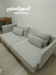  2 Ikea 3 seater sofa