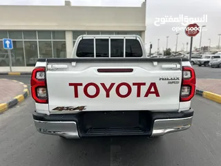  4 تويوتا هايلكس موديل 2022 SR5 4X4 تمتك فل اوبشن