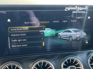  19 مرسيدس CLS350 AMG كت فتحة ميموري اربع كاميرات كراسي مساج 2023 اسود وارد المانيا بحالة الزيرو