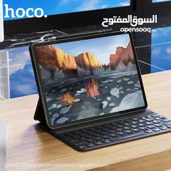  9 HOCO GM103 Fluent series universal  قلم تتش من شركة هوكو متعدد الاستعمالات capacitive pen