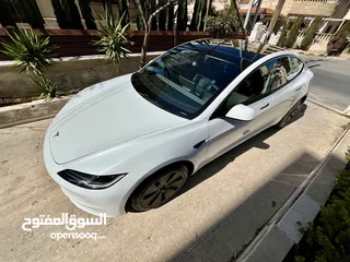  5 Model 3 2024 standard plus   قمة التميز الوحيده بالاردنHighland
