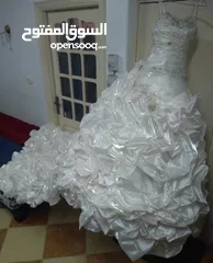  2 فستان زفاف  للبيع