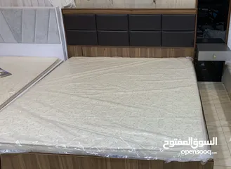  1 Bedroom economy with mattress 
سرير اقتصادي مع تشك