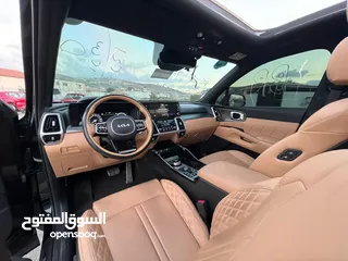  13 كايا سورينتو 2022/فل الفل  فتحة سقف بانوراما  2x4 ///240Hp بنزين + كهرباء  ( Haybrid) 1600cc
