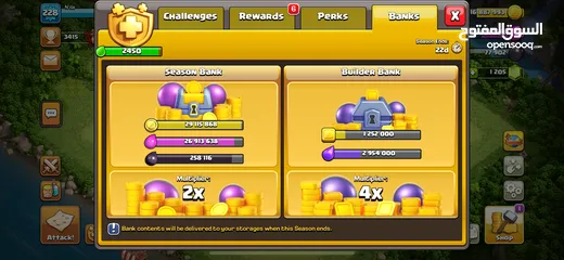  7 TH16 Clash of Clans Maxed Account  All Skins + Max Equipment