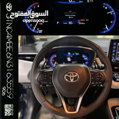  11 تويوتا كورولا هاتشباك فول اوبشن TOYOTA COROLLA XSE 2022