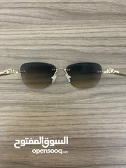  2 Luxurious Sunglasses From Cartier In Perfect Condition