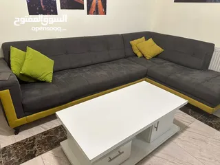  1 كنب حرف L استعمال خفيف  ..