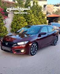  10 هوندا سيفيك بنزين 2017 وارد الشركة طهبوب مالك واحد بحال الوكاله