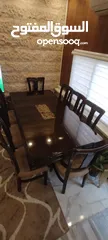  1 طقم طاولة سفرة كامل