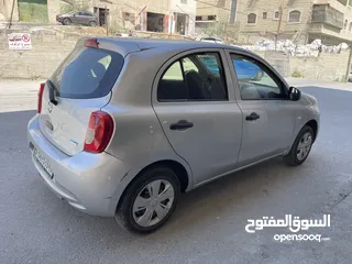  5 سيارة نيسان ميكرا ترخيص 2013 السيارة بحالة الوكالة