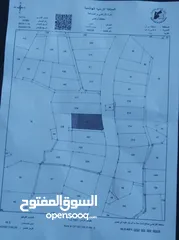  10 أرض للبيع مساحة 4500م2 قوشان مستقل جرش
