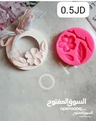  20 قوالب سيلكون بأشكال مميزة للشمع والرزن