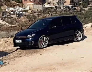  2 سيارة جولف mk6 2012
