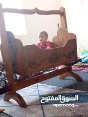  1 تخت بيبي نوع زان