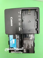  10 كاميرات كانون وعدسات 5D Mark IV, 6D Mark II, RP, 250D, 200D  شترات أقل من 1k وبطاريات إضافية