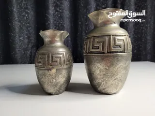  4 شمعه دان أنتيك عدد 2 ثقيل