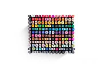  14 80-Piece Colour Marker Set (Black)