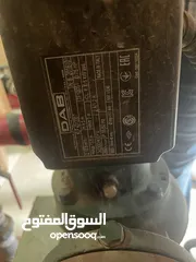  2 مضخة مياه ايطالية 0.75 حصان 3 فاز بحالة ممتازة للبيع