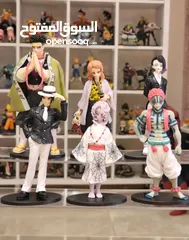  13 مجسمات انمي ( فكرات ) اكثر من 100